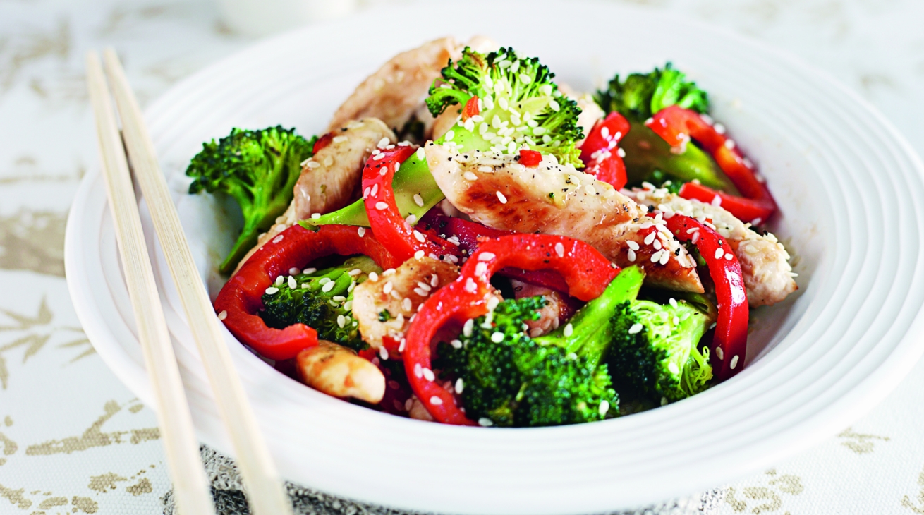 Garlic Chicken Stir-Fry