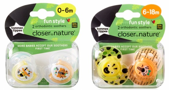 Tommee Fun Time Soother Duo