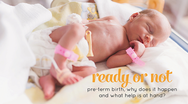 Ready or not, here baby comes