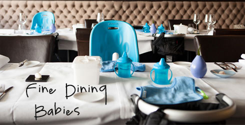 Fine dining babies