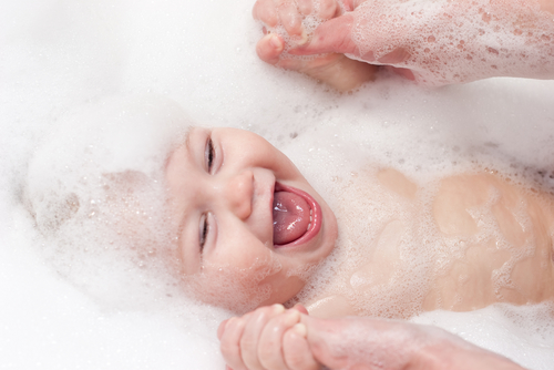 Baby bath essential products
