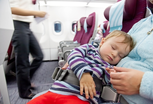 Flying with babies and toddlers