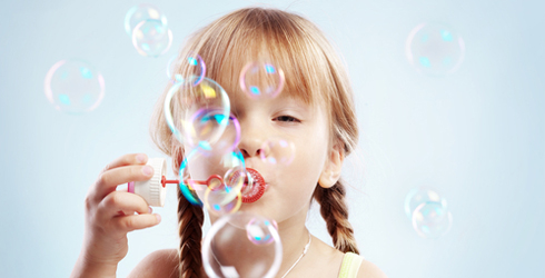 The staple in any child's fun book - bubble mix recipe