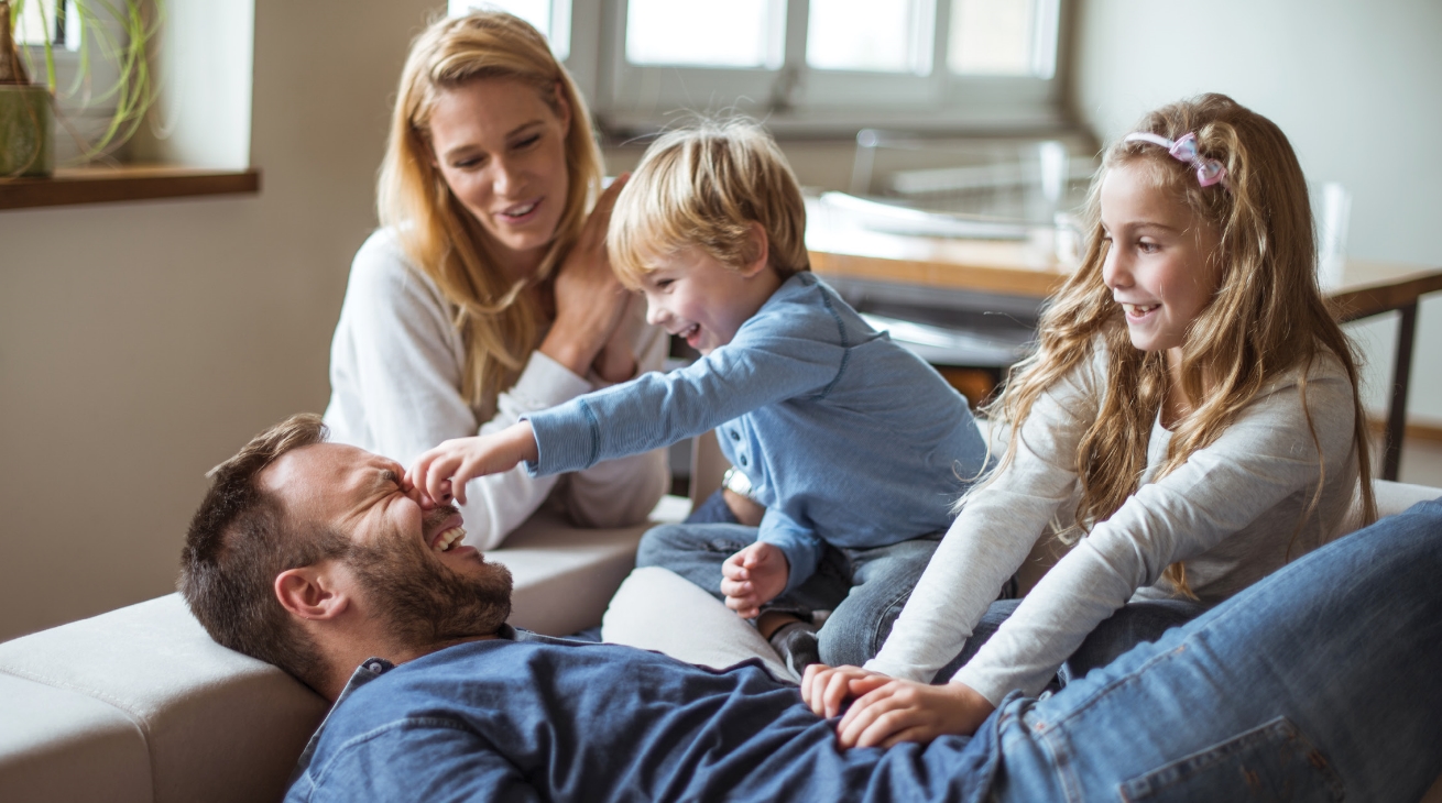 Preschoolers at play