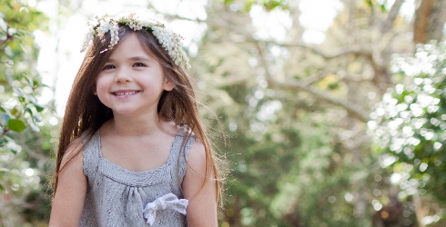 Feminine & floral Girls Spring fashion