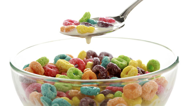 Kids' cereals still too high in sugar