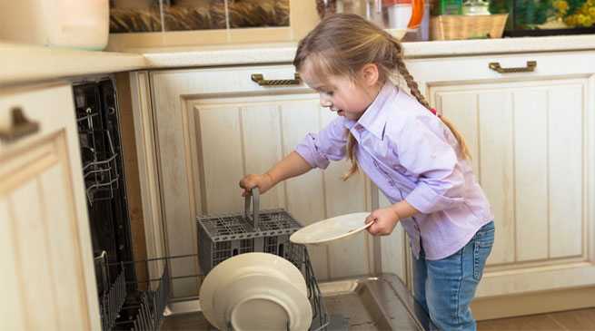 Getting kids to help around the house