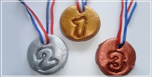Salt Dough Medals
