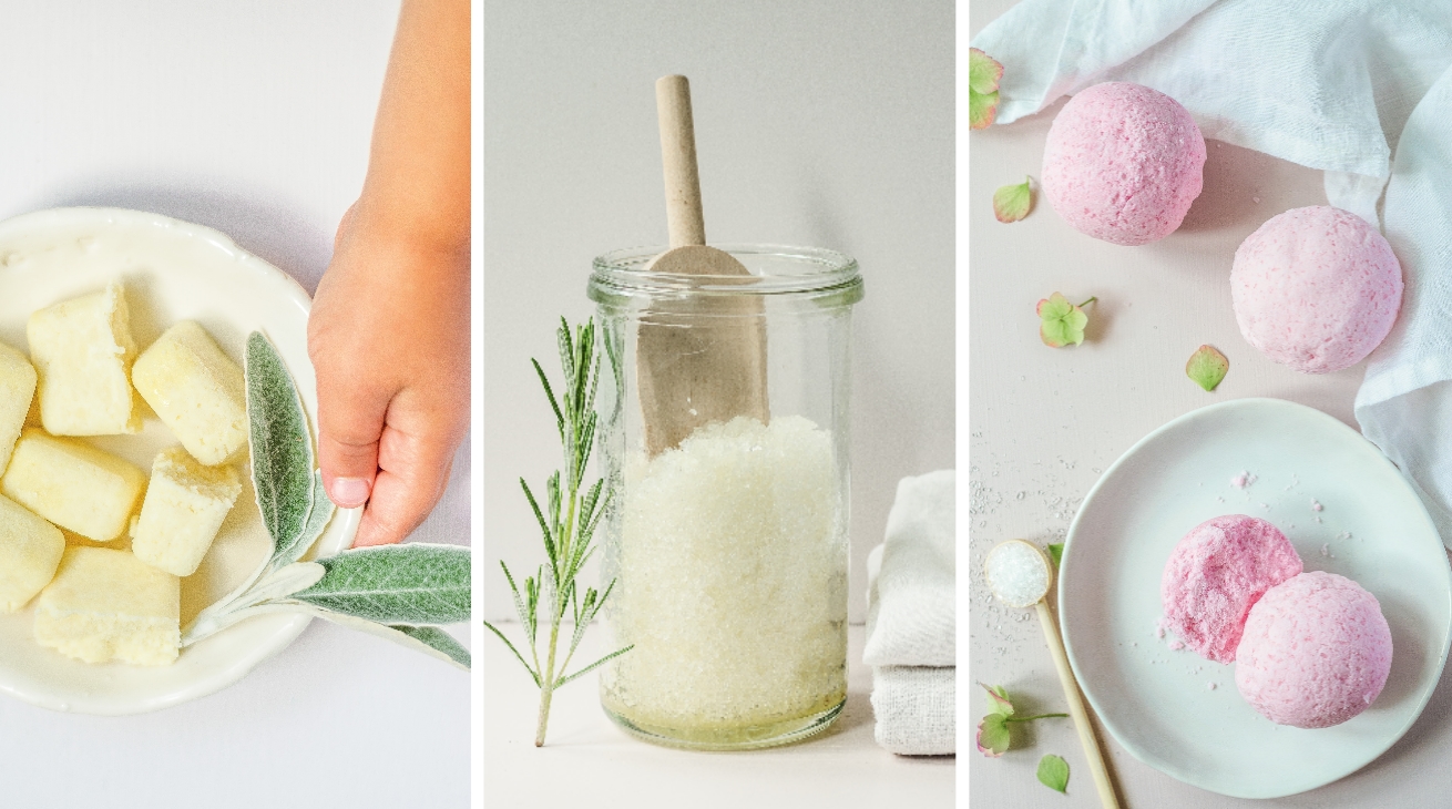 How to make your own bathtime bliss balls