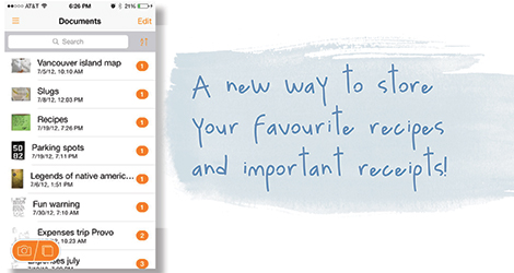 Scan and Keep your docs app