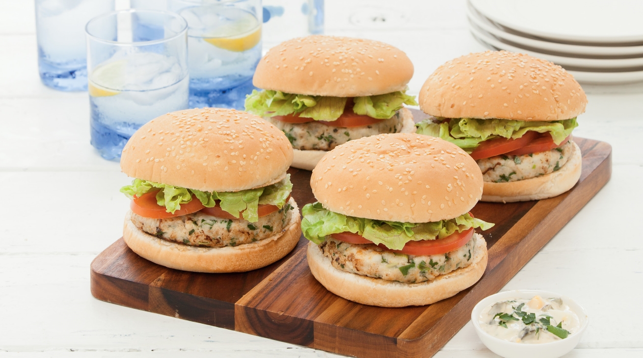 Fish burgers
