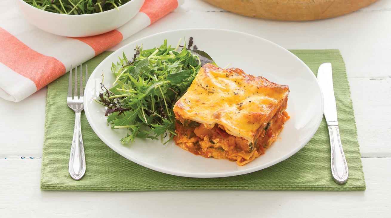 Ratatouille lasagne