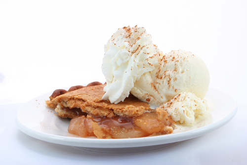 Apple caramel biscuits