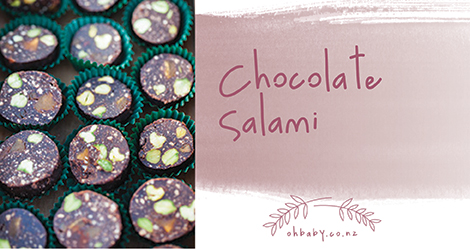 Chocolate Salami from Little and Friday