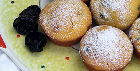 Pumpkin, Prune and Orange Muffins