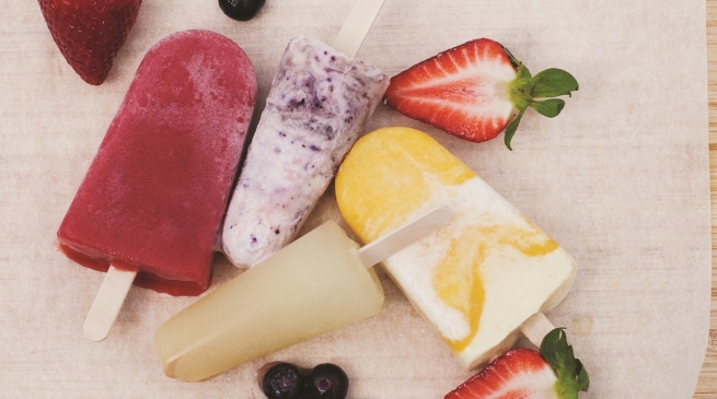 Pop culture: easy fruity pops