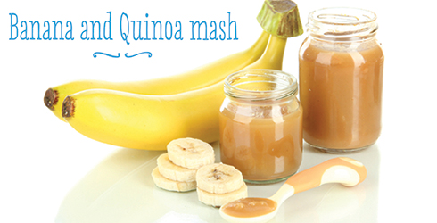Banana and Quinoa Mash