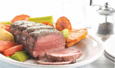 Mustard Roast Beef for each age and stage