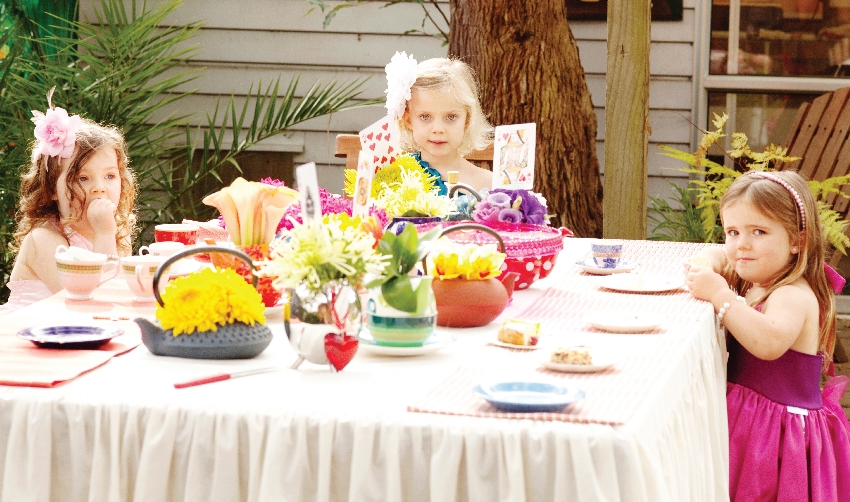 The Mad Hatters Tea Party Theme Idea For a Kids Birthday Party