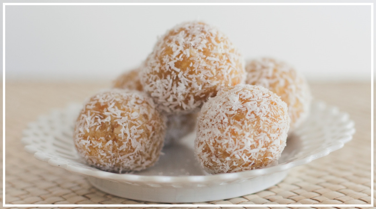 Tangy apricot and cashew treats