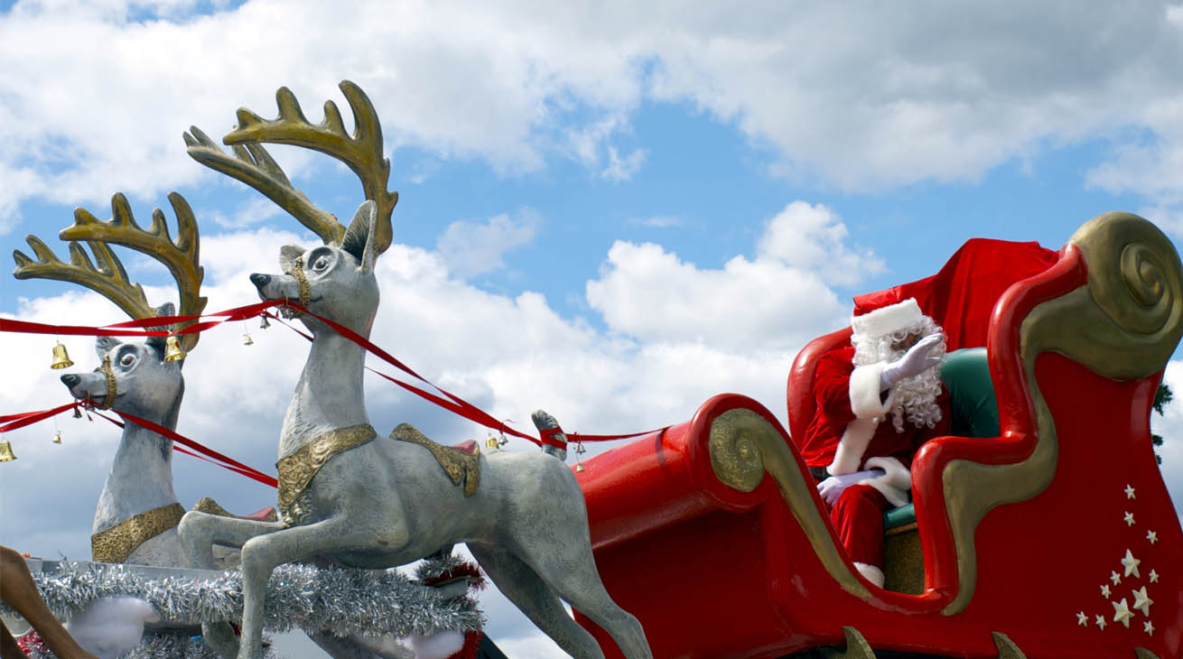 How to survive a Santa parade