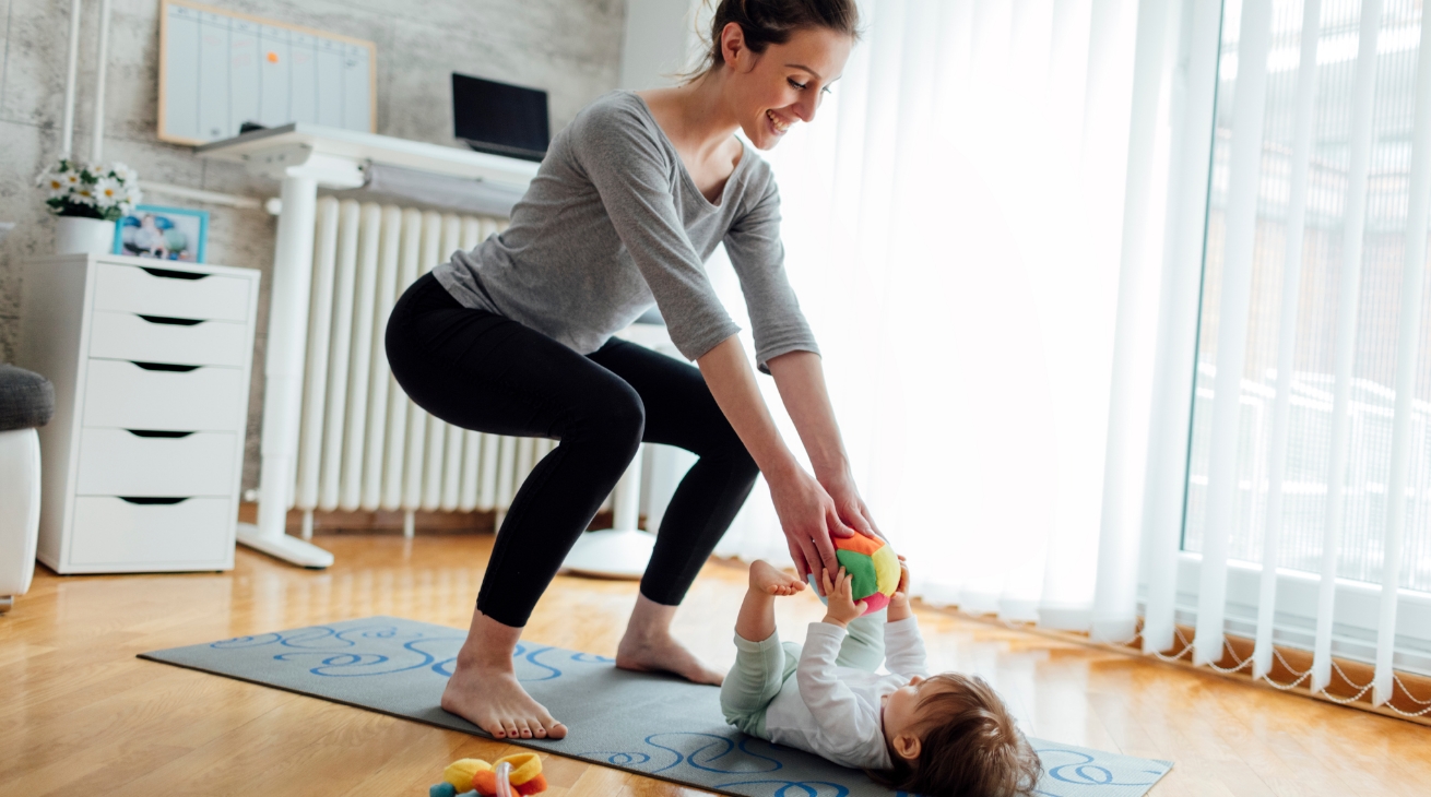 Exercises your kids can actually help you with!