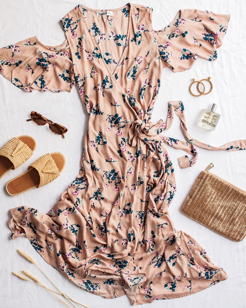 Maternity maxi dress