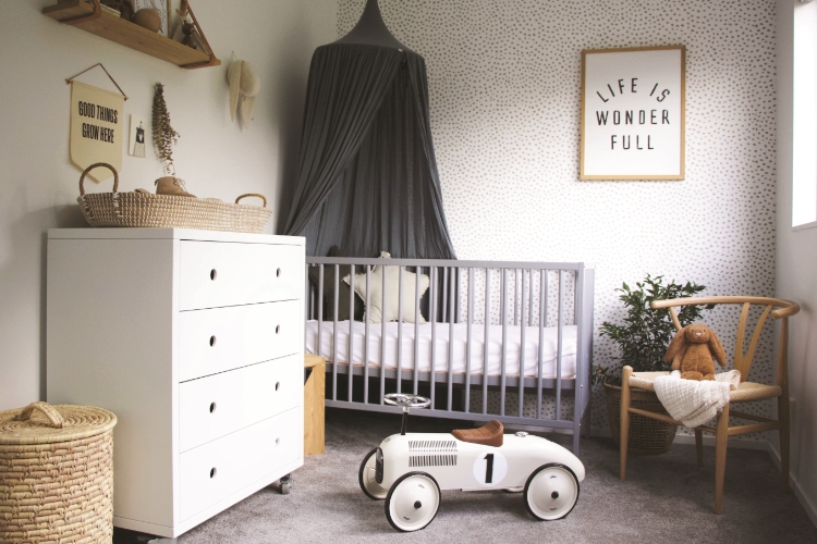 Keep it simple: a calm and cosy nursery 