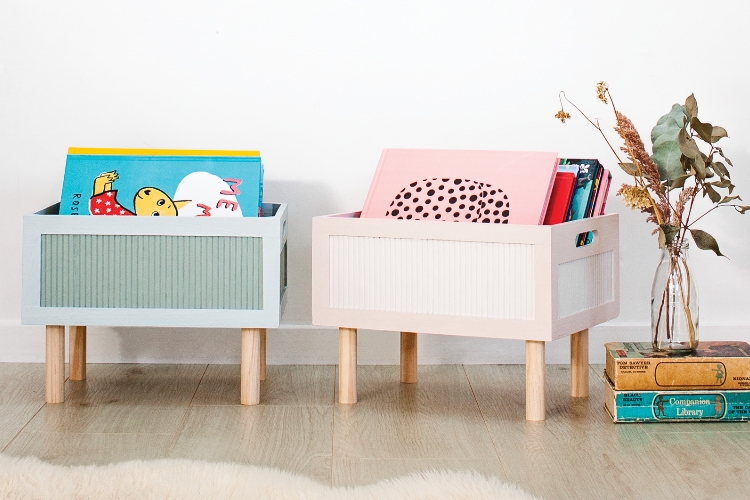 DIY: crafty storage solution