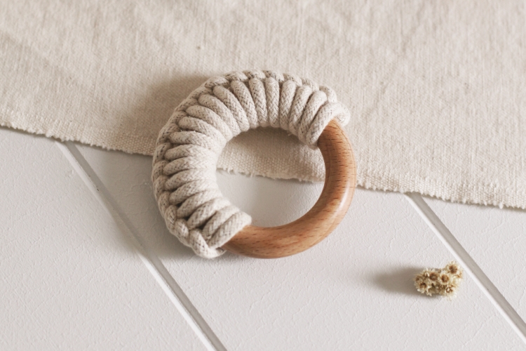 Why not? Make a love knot baby toy