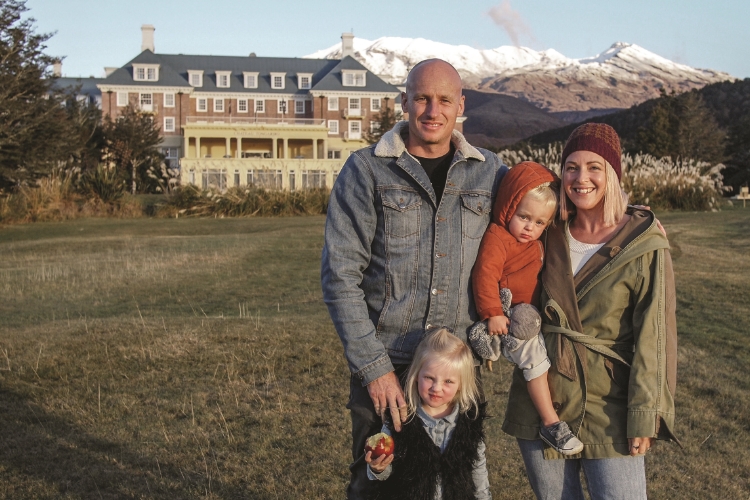 Family holiday at the Chateau