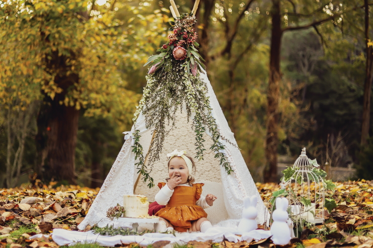 Turning one: a whimsical teepee party