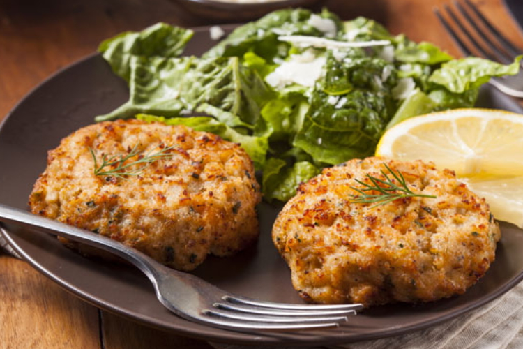 Quinoa fish cakes