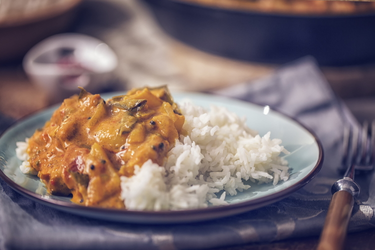 Curried chicken masala
