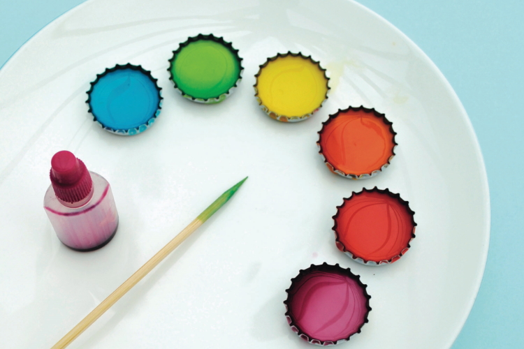 Make your own watercolour paints