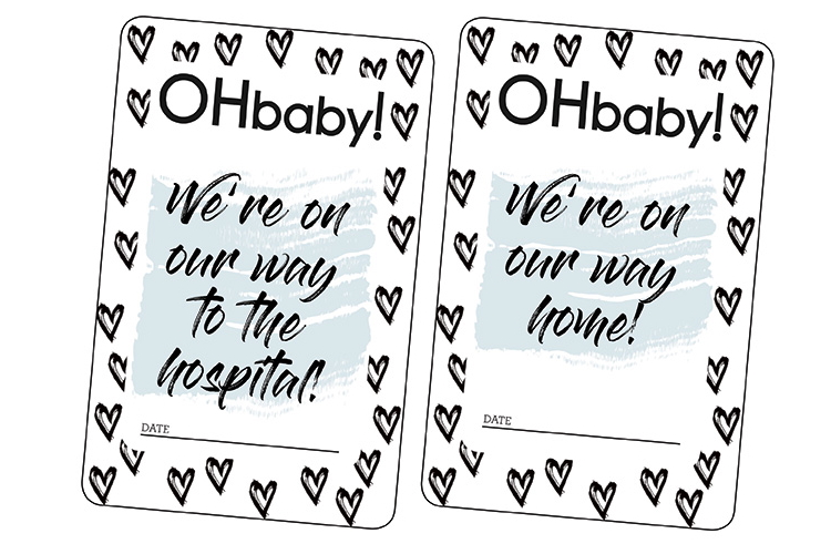 Hospital Milestone Cards