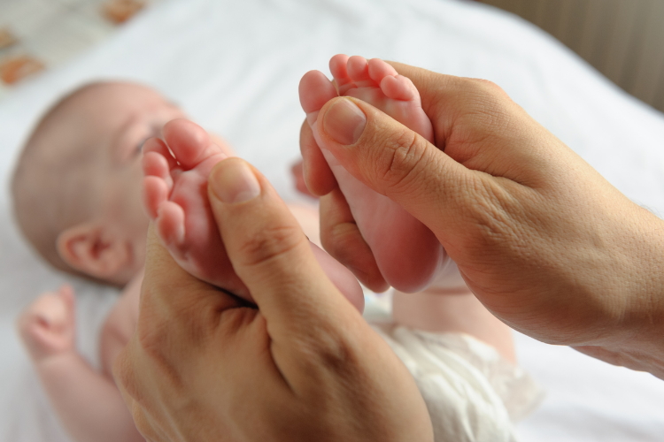The beautiful benefits of baby massage