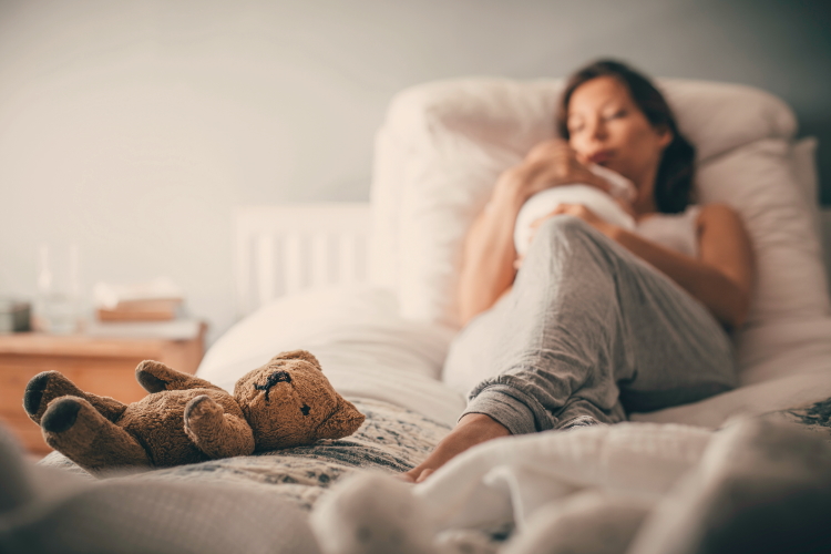 My baby's 'bad timing' ended up a blessing in disguise