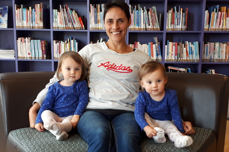 Double the fun: one couple's surprise twins