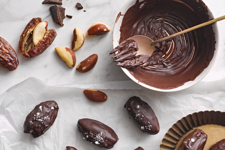 The full Brazilian: delicious date and Brazil nut truffles 