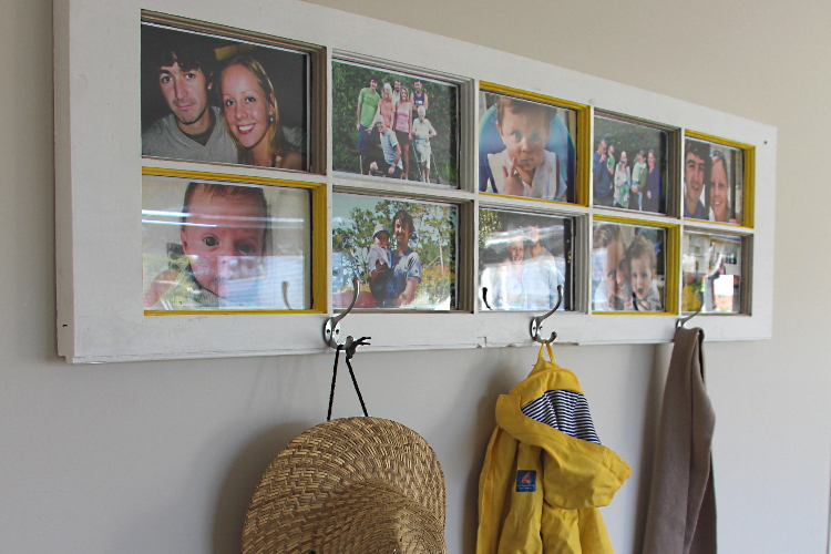 Recycle an old wooden French door