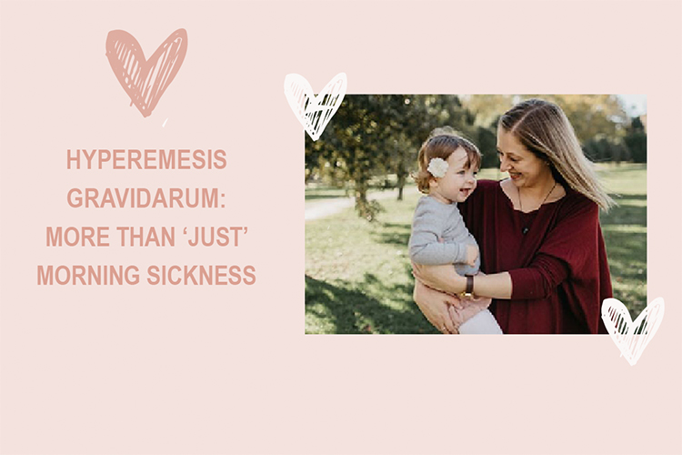 'Hyperemesis gravidarum took me to some dark places'