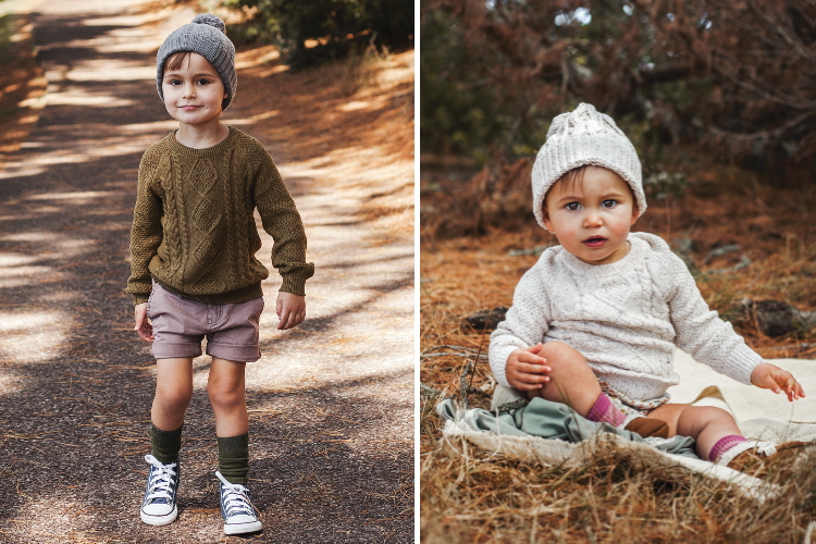 Kids' fashion: little gatherers
