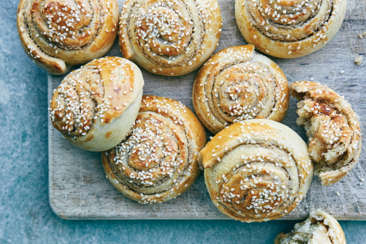 Sweet Tahini Rolls
