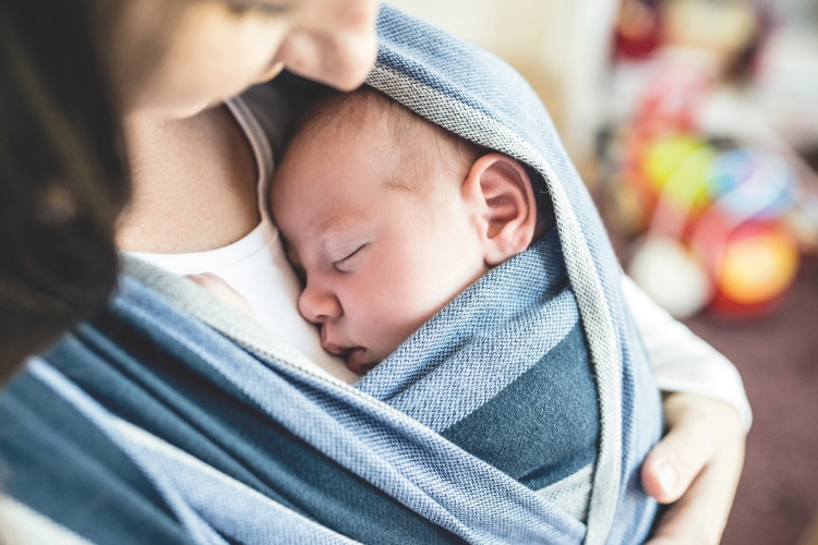 The reality of babywearing