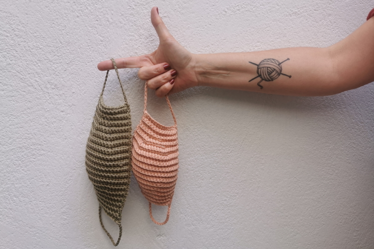 Lockdown craft: Crochet yourself a face mask