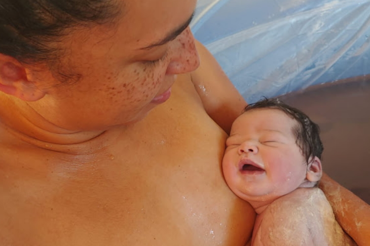 My empowering home waterbirth during lockdown