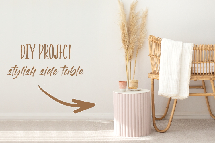 DIY: stylish side table for any room