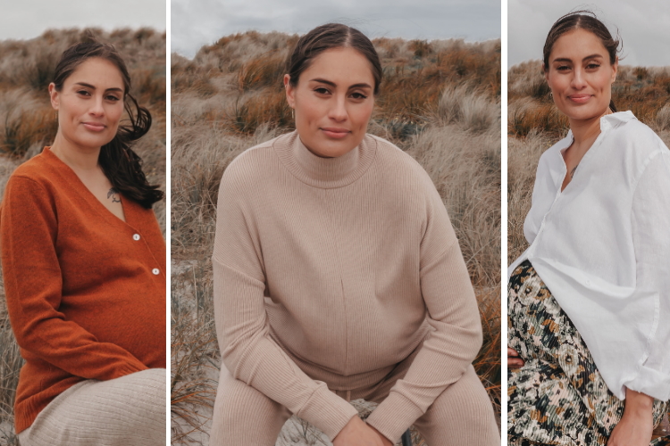 Maternity fashion inspired by Mother Nature